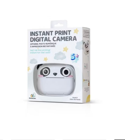 New Kidamento Instant Camera for Kids - Koko the Panda: 2MP Digital Camera, 2.4" Screen, 32GB