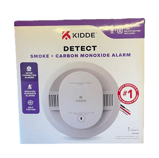 Kiddie Detect smoke alarm + carbon monoxide detector