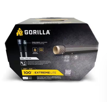 New Gorilla Extremelite 5/8 in. x 100 ft. Heavy Duty Garden Hose