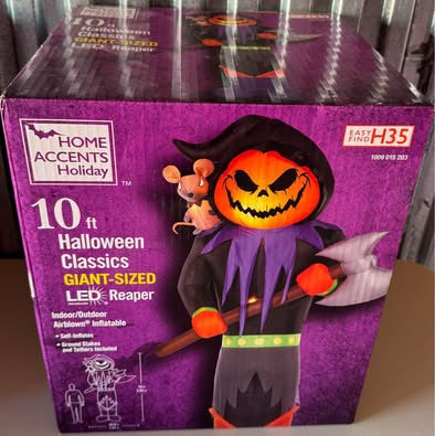 New 10" Halloween Classics GIANT-SIZED LED Reaper