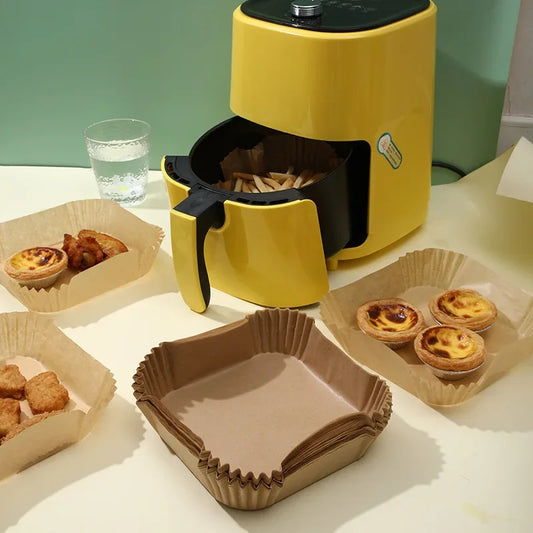 100Pcs Disposable Air Fryer/ Oven Paper Liners